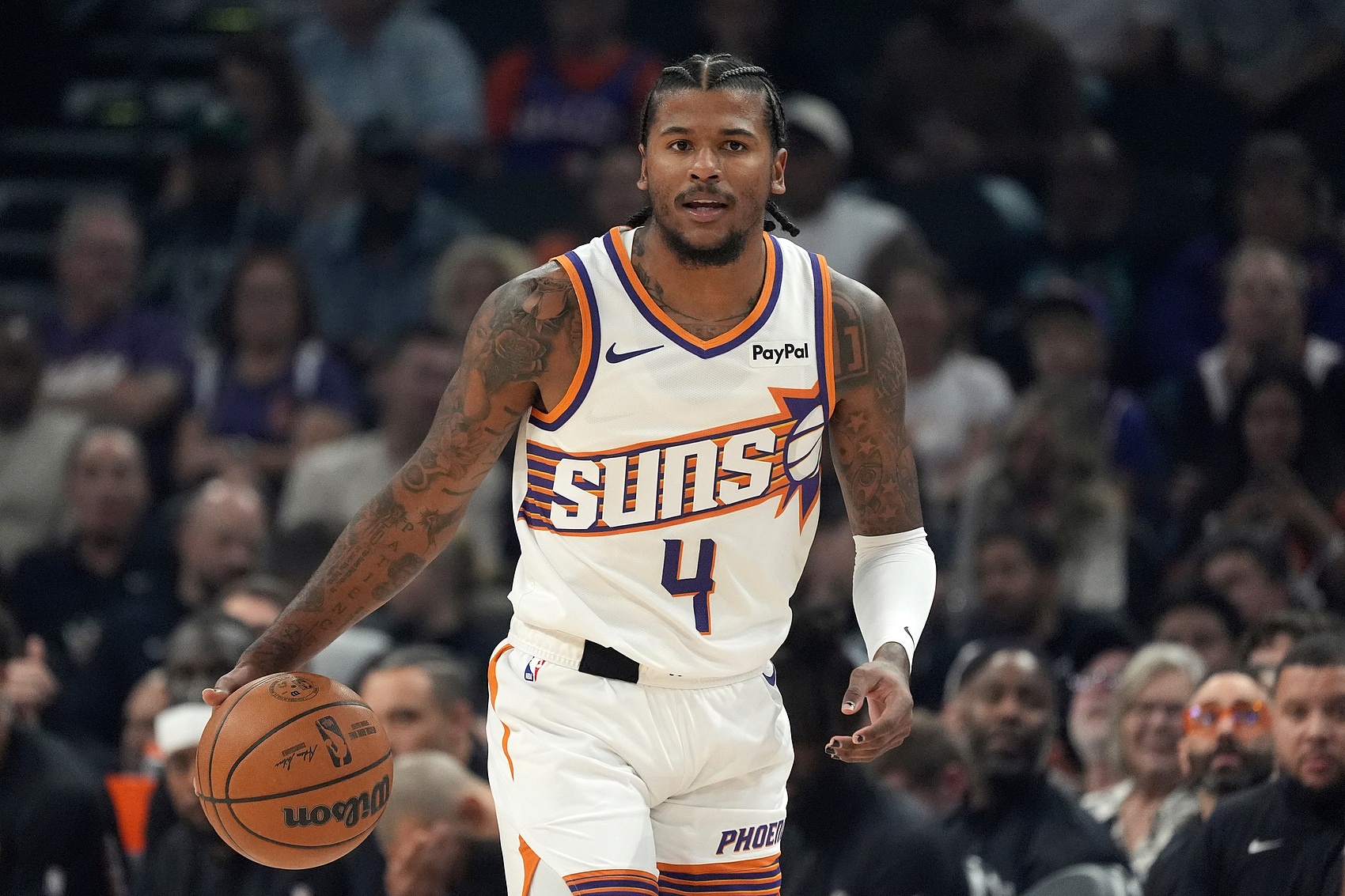 开云体育入口-美记：太阳对莫兰特无意 他们将杰伦·格林伤愈视为截止日的引援